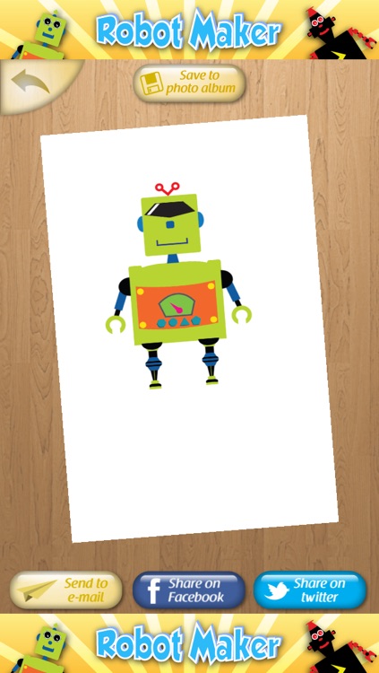 Funny Robot Maker for Kids