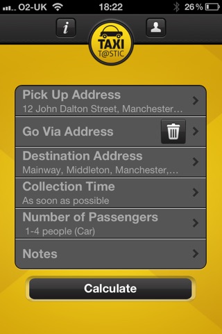 TaxiTastic Private Hire Cabs screenshot 2