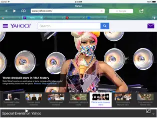 Screenshot 5 Fast Web Browser Free - New automatic full screen firefox chrome like themes edition iphone