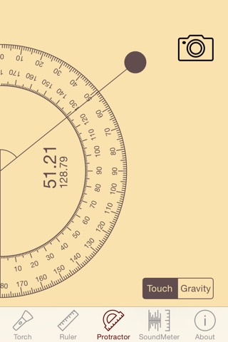 ytools-flashlight,ruler,spirit level,protractor and sound level meter screenshot 4