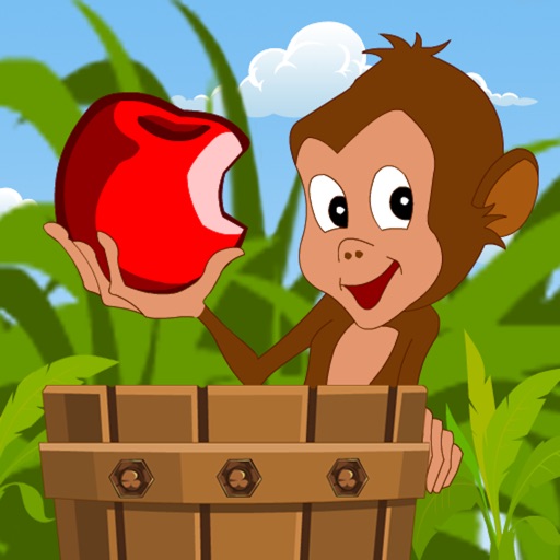 Apple Guard & Crazy Monkey Free HD icon