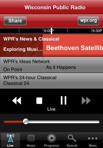 Wisconsin Public Radio App screenshot 2
