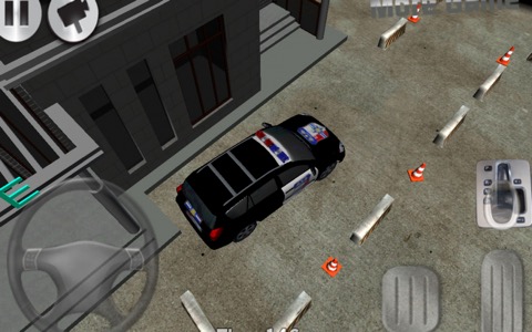 3D Police Car Parkingのおすすめ画像3