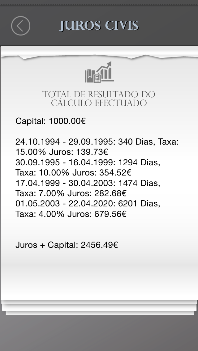 How to cancel & delete Cálculo de Juros Portugueses (Civil, Comercial, Fixo) from iphone & ipad 3