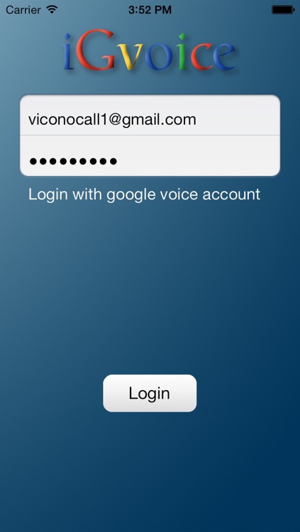 iGVoice - Google Voice™ VOIP Phone Call + SMS