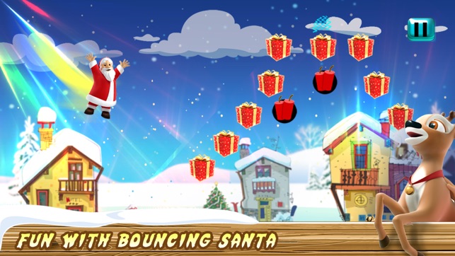 Bouncing Santa Claus Free - Jump on Trampoline Catch All The(圖3)-速報App