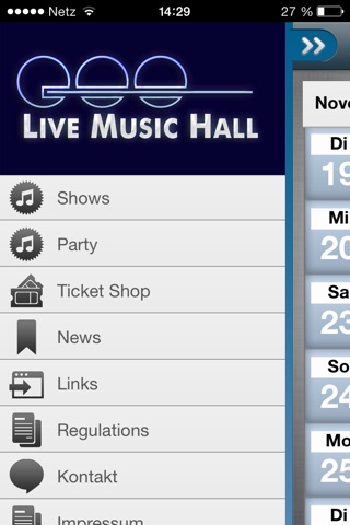 Live Music Hall screenshot 2