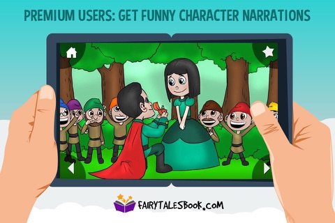 Snow White - FairyTalesBook.com screenshot 4