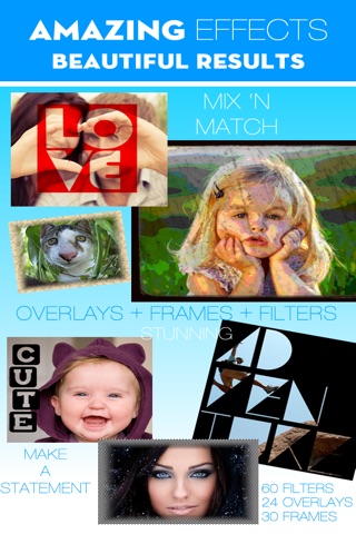 Pixelator Professional photo editor with cool effects, beautiful filters, awesome frames! screenshot 3