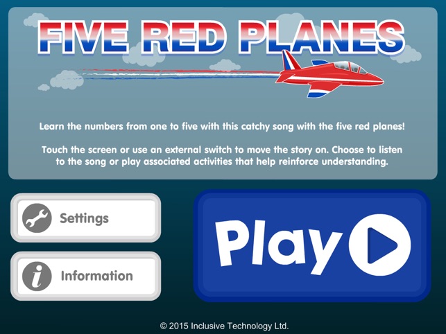 Five Red Planes