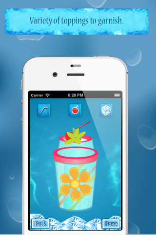 Cocktail Ice & Iced Drinks Maker Lite - Kids Games screenshot 4