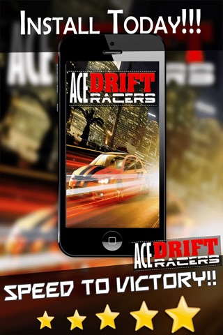 Ace Drift Racers - Car Racing Simulator With A Real Rally Speed 3D screenshot 3