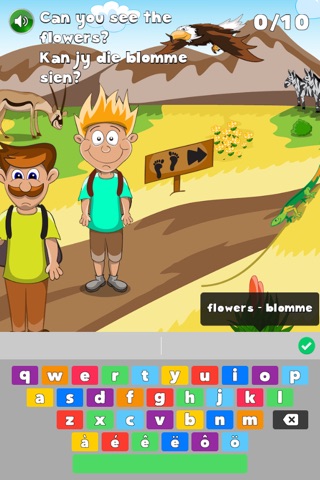 English Afrikaans Language Learning Adventure - Owen's Adventures screenshot 3