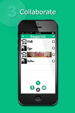 Grocery, Shopping List Builder with Family, Friends - Sugarish screenshot 3