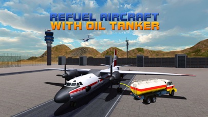 空港の航空便スタッフ - 3D飛行機の駐車シミュレーターのゲームのおすすめ画像3