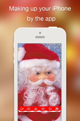 Christmas Backgrounds for iOS7 screenshot 2