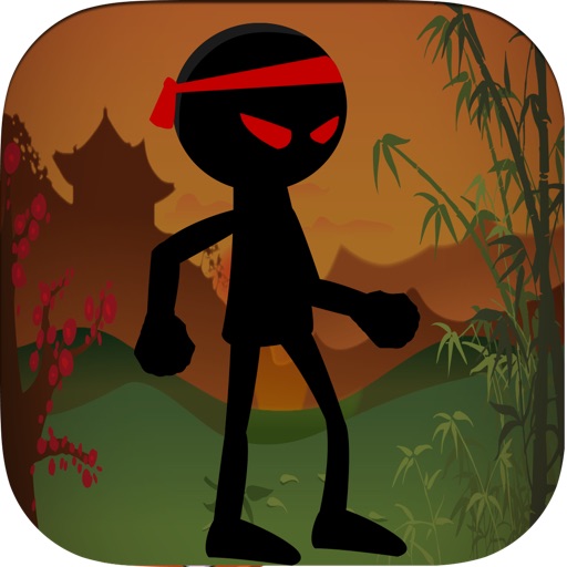Stickman Kung Fu Ninja Stunt: Jump n Fly Siege Pro iOS App