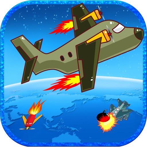 Airplane Shooting Fight Adventure - Night Sky Airplay Attack Pro icon