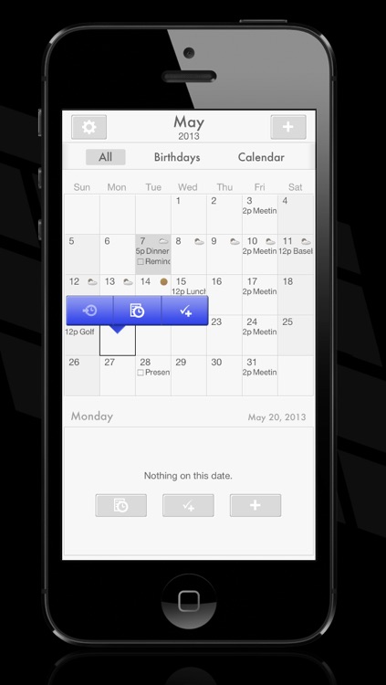 Midnight - The Grid Calendar screenshot-3