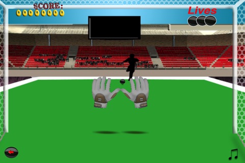 A Stickman Goalie Shootout Free Version : Save the Penalty Kick Goalkeeper! screenshot 4