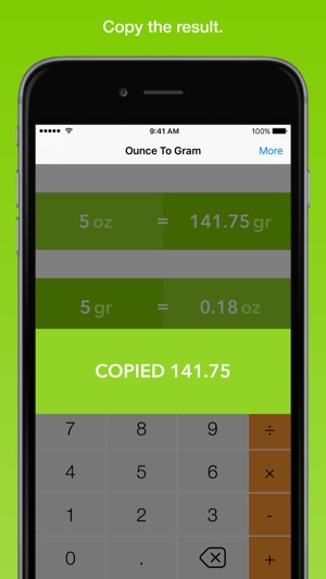 Ounce To Gram, the fastest weight converter(圖3)-速報App