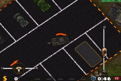 Army Tank Parking Simulator - Free Realistic Driving Test screenshot 2