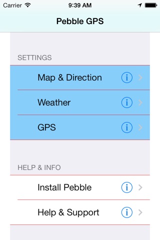 GPS Map for Pebble SmartWatch - mini Wrist Navigator & Maps & Directions & Speeds screenshot 4