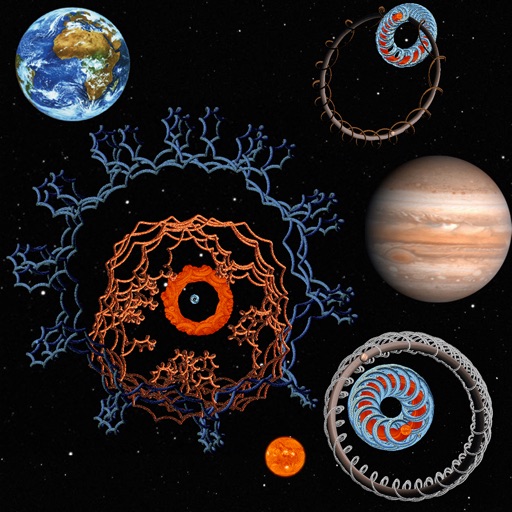 Gillian's Planets - Orbital Planet Simulator and Screensaver Icon