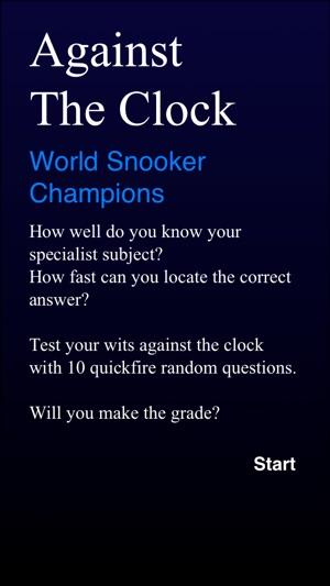 Against the Clock - World Snooker Champions(圖2)-速報App