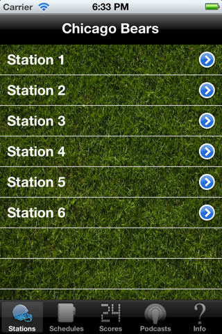 Chicago Football - Radio, Scores & Schedule screenshot 4