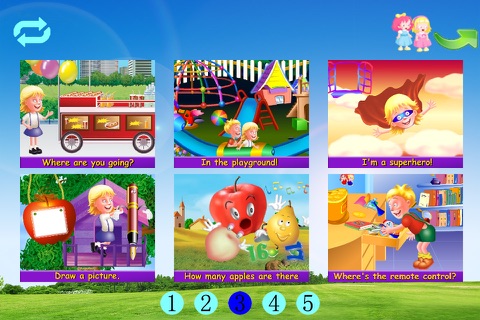 Happy to learn English: Animated songs B screenshot 3