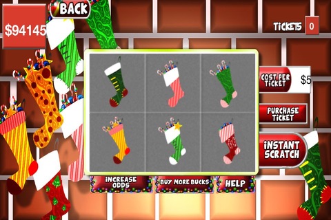 Awesome Christmas Instant Lotto Scratchers Ticket Game: Play for Free and Win a Big Jackpot! Feeling Lucky? screenshot 4