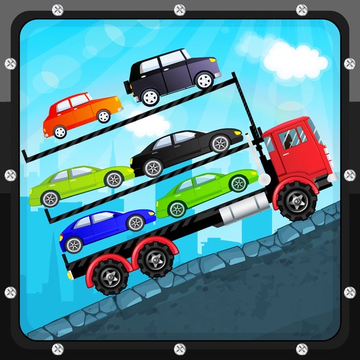 Car Transporter. icon