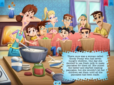 The Pancake - Have fun with Pickatale while learning how to read! screenshot 2