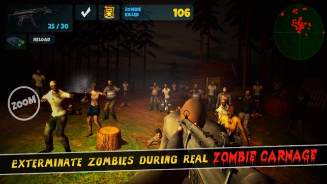 Dark Dead Horror Forest 2 : Scary FPS Survival Game(圖1)-速報App