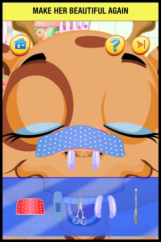 Baby Pet Doctor - my little vet animal ear & throat care surgery game for kids screenshot 2