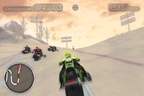 Snow Moto Racing screenshot 4