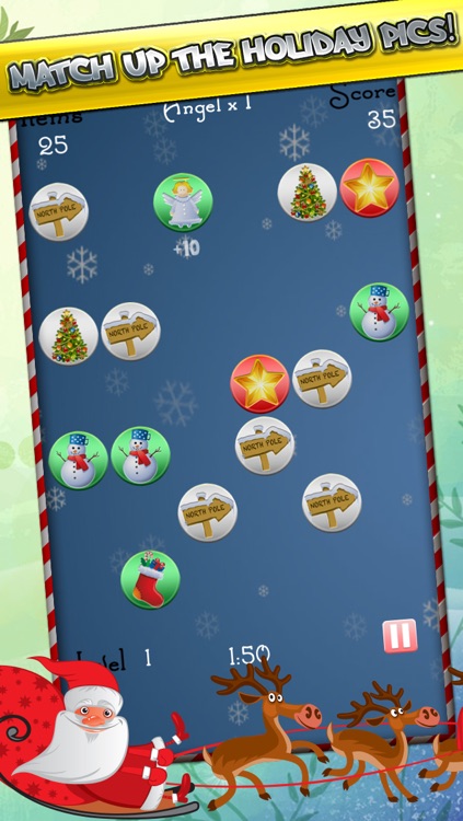 A Big Christmas Puzzle Tap Free Game - Match and Pop the Holiday Season Pics