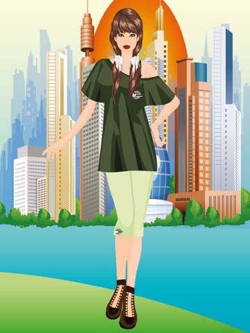 City Girl Dress Up Game screenshot 2