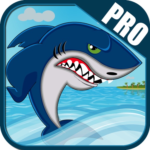 Angry Water Shark Attack Pro: killer fish Food Dash Icon