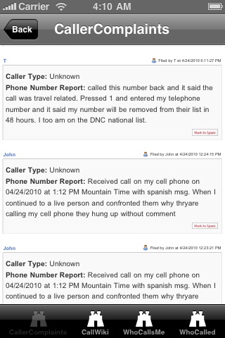 Missed Call Tracker screenshot 2