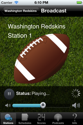 Washington Football - Radio, Scores & Schedule screenshot 2