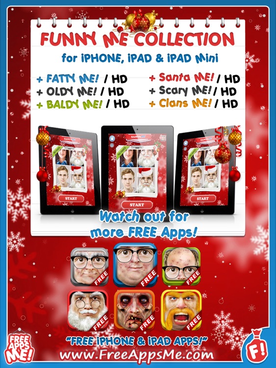 Santa ME! HD FREE - Easy to Christmas Yourself with Elf, Ruldolph, Scrooge, St Nick, Mrs. Claus Face Effects! screenshot-4