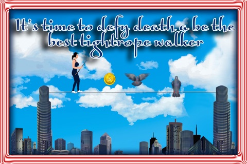 Equilibrium Balance Feat of Death : The tightrope sky walker above the City - Free Edition screenshot 2