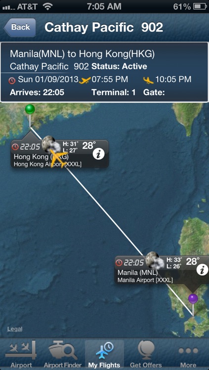 Hong Kong Airport + Flight Tracker Premium