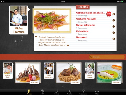 Punto Fusion recipes screenshot 2