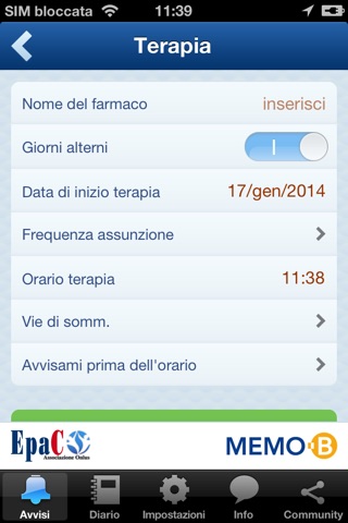 Memo B screenshot 2