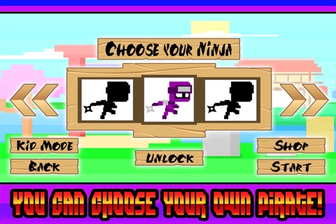 8bit Ninja Dude: Retro Fighting & Running Game screenshot 3