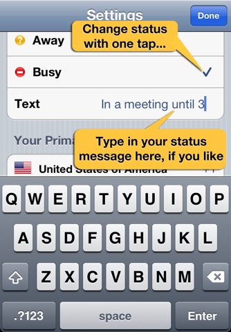 BusyBook screenshot 2