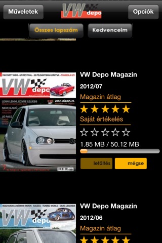 VW Depo screenshot 2